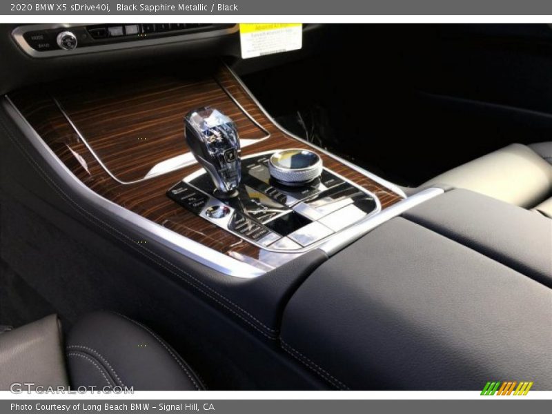 Black Sapphire Metallic / Black 2020 BMW X5 sDrive40i