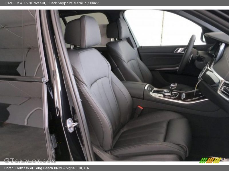 Black Sapphire Metallic / Black 2020 BMW X5 sDrive40i