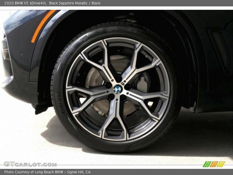 Black Sapphire Metallic / Black 2020 BMW X5 sDrive40i