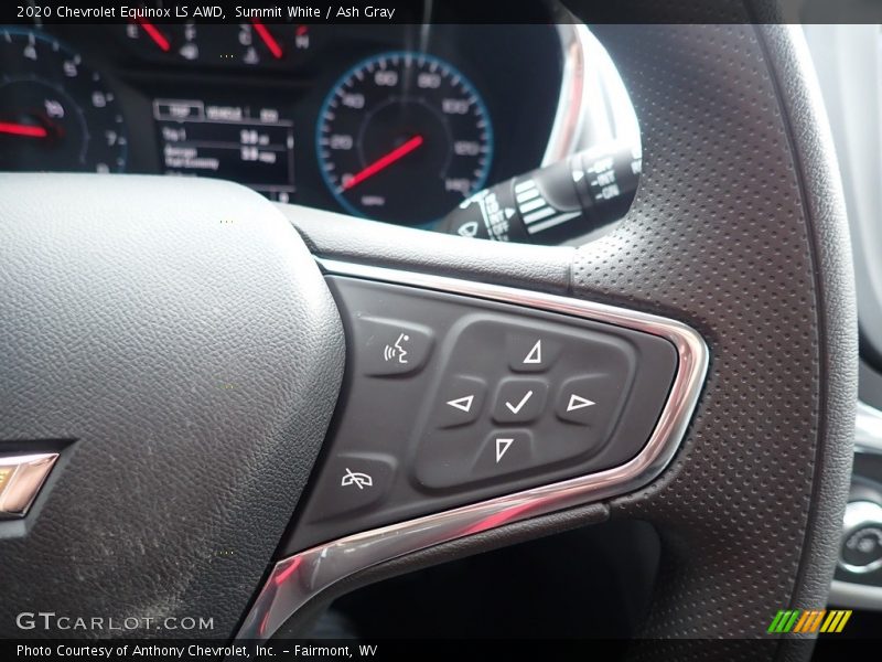 Summit White / Ash Gray 2020 Chevrolet Equinox LS AWD