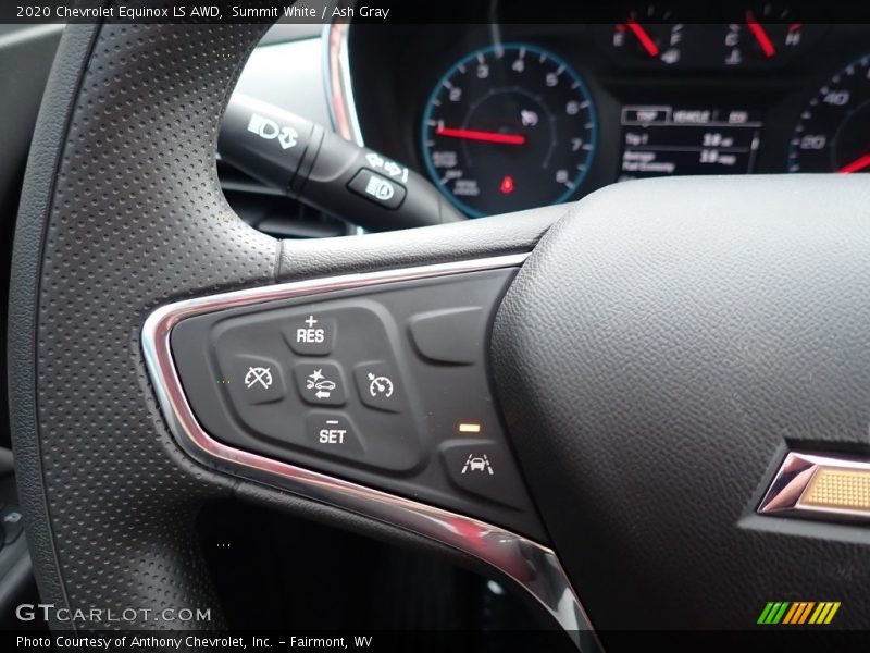 Summit White / Ash Gray 2020 Chevrolet Equinox LS AWD