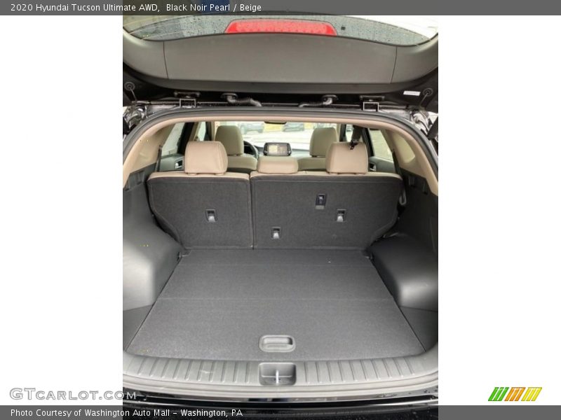 Black Noir Pearl / Beige 2020 Hyundai Tucson Ultimate AWD