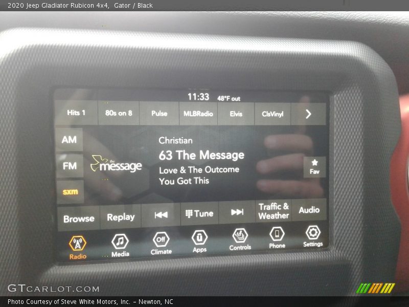 Gator / Black 2020 Jeep Gladiator Rubicon 4x4