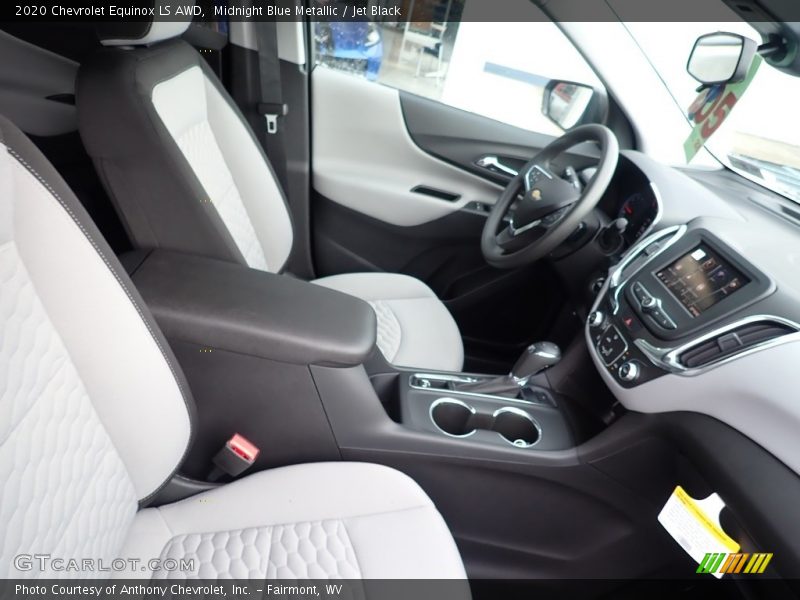 Midnight Blue Metallic / Jet Black 2020 Chevrolet Equinox LS AWD
