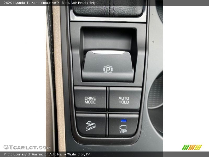 Black Noir Pearl / Beige 2020 Hyundai Tucson Ultimate AWD