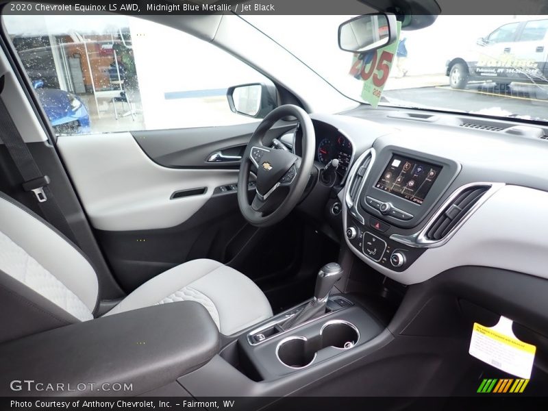 Midnight Blue Metallic / Jet Black 2020 Chevrolet Equinox LS AWD