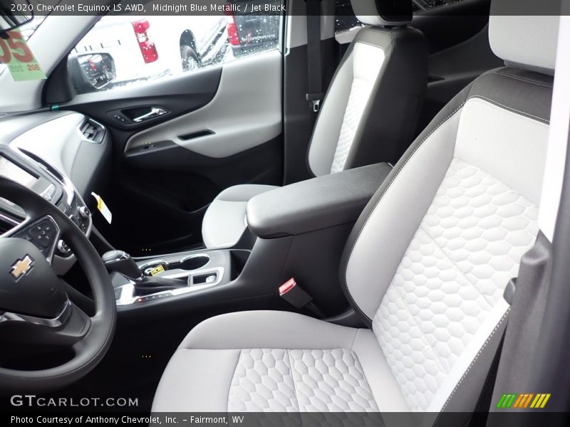 Midnight Blue Metallic / Jet Black 2020 Chevrolet Equinox LS AWD