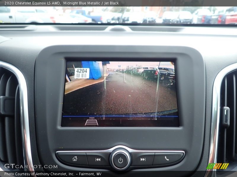 Midnight Blue Metallic / Jet Black 2020 Chevrolet Equinox LS AWD