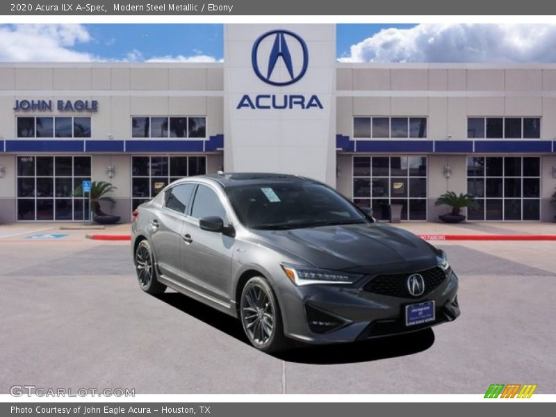Modern Steel Metallic / Ebony 2020 Acura ILX A-Spec