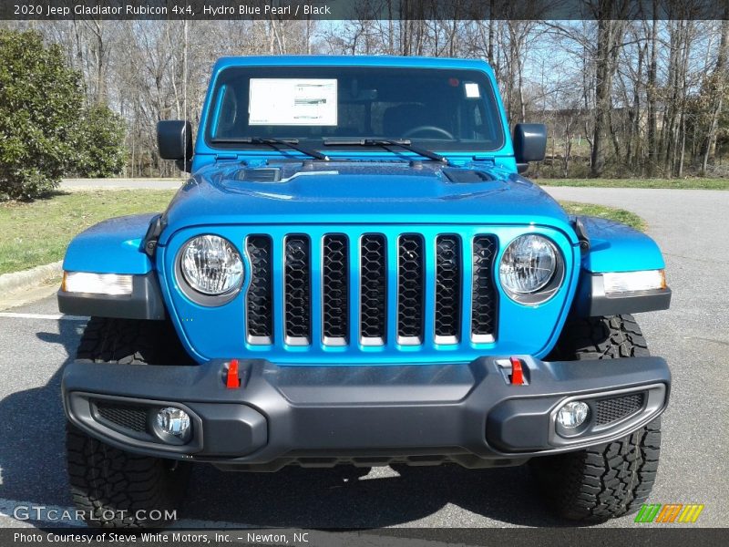 Hydro Blue Pearl / Black 2020 Jeep Gladiator Rubicon 4x4