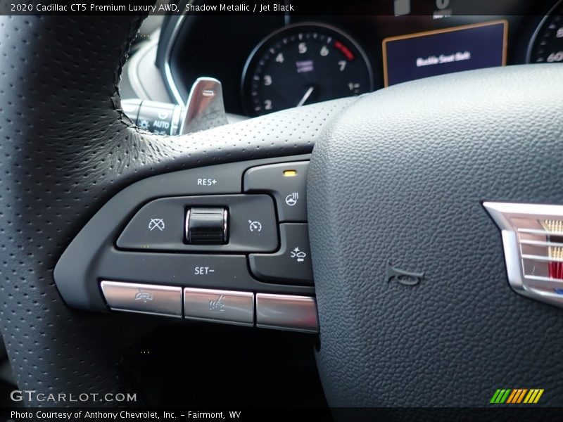 Shadow Metallic / Jet Black 2020 Cadillac CT5 Premium Luxury AWD