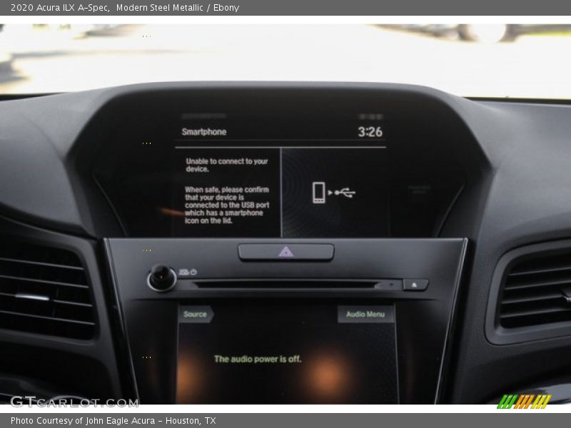Modern Steel Metallic / Ebony 2020 Acura ILX A-Spec