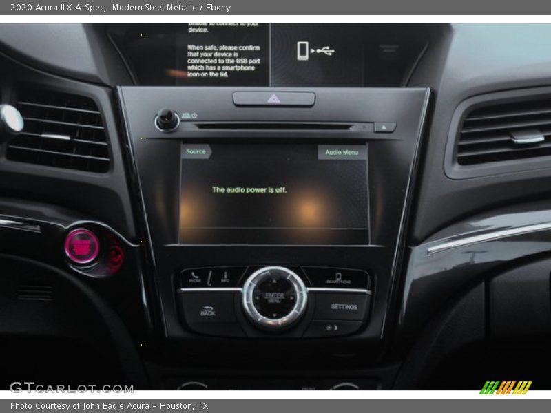 Modern Steel Metallic / Ebony 2020 Acura ILX A-Spec