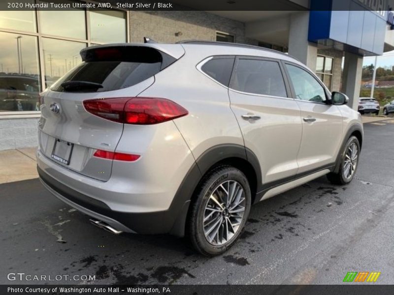 Stellar Silver / Black 2020 Hyundai Tucson Ultimate AWD
