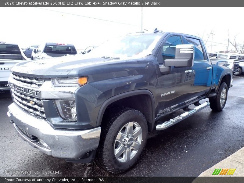Shadow Gray Metallic / Jet Black 2020 Chevrolet Silverado 2500HD LTZ Crew Cab 4x4