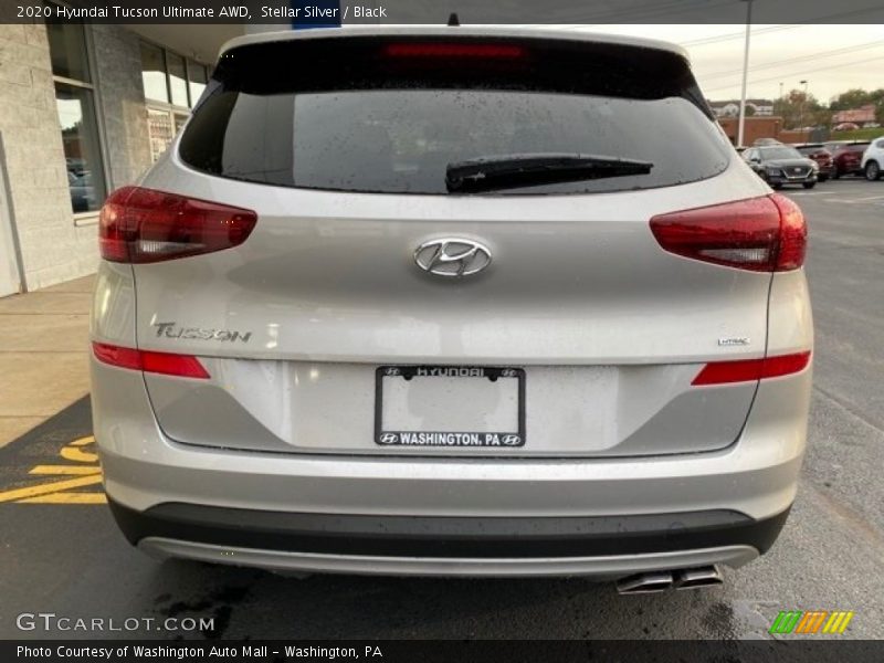 Stellar Silver / Black 2020 Hyundai Tucson Ultimate AWD