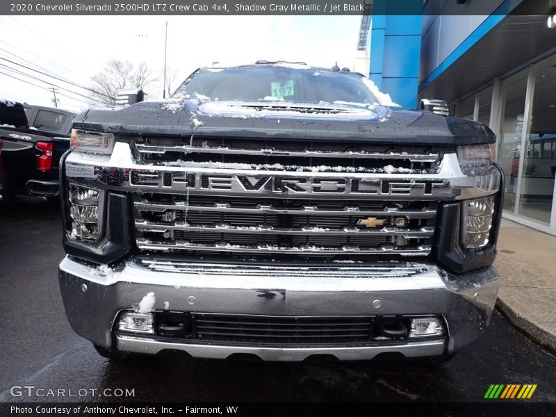 Shadow Gray Metallic / Jet Black 2020 Chevrolet Silverado 2500HD LTZ Crew Cab 4x4
