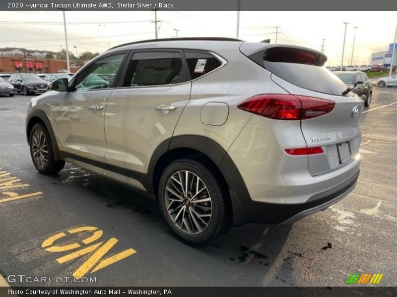 Stellar Silver / Black 2020 Hyundai Tucson Ultimate AWD