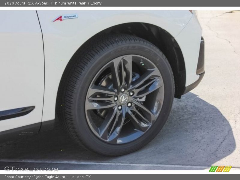 Platinum White Pearl / Ebony 2020 Acura RDX A-Spec