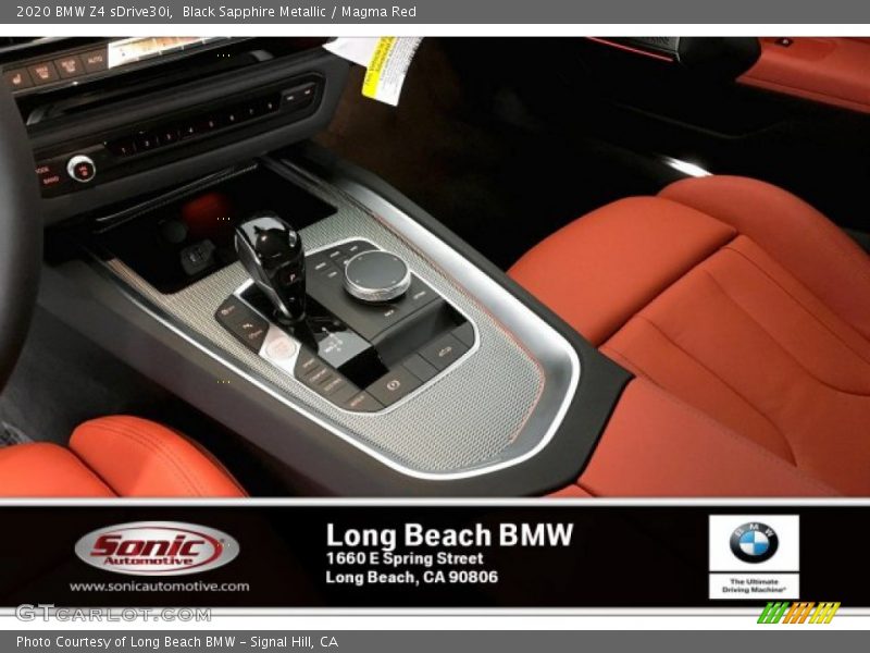 Black Sapphire Metallic / Magma Red 2020 BMW Z4 sDrive30i