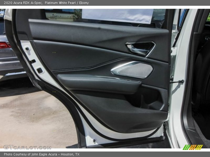 Platinum White Pearl / Ebony 2020 Acura RDX A-Spec