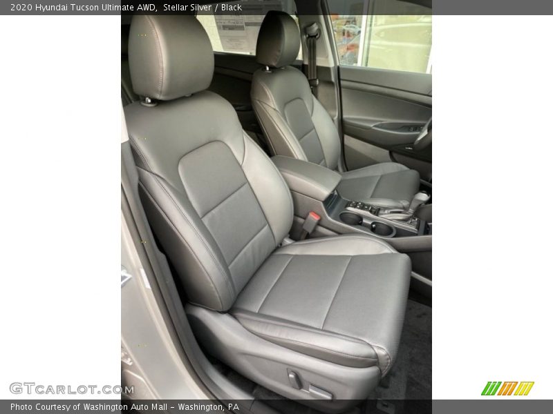Stellar Silver / Black 2020 Hyundai Tucson Ultimate AWD