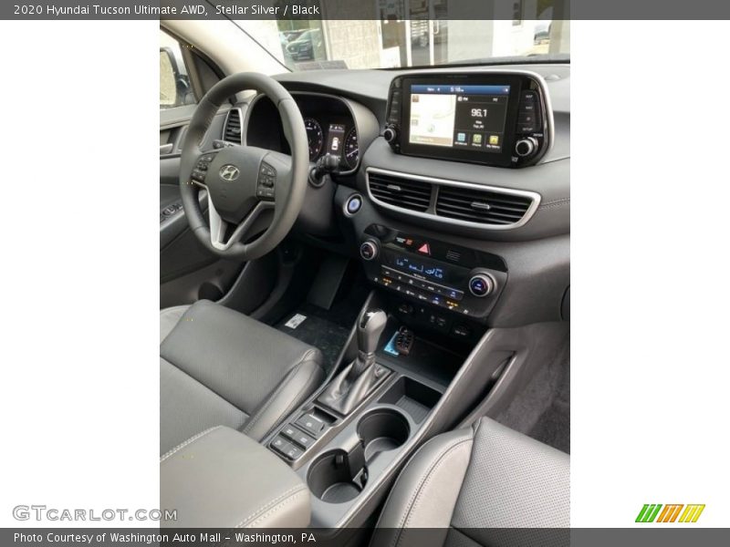 Stellar Silver / Black 2020 Hyundai Tucson Ultimate AWD