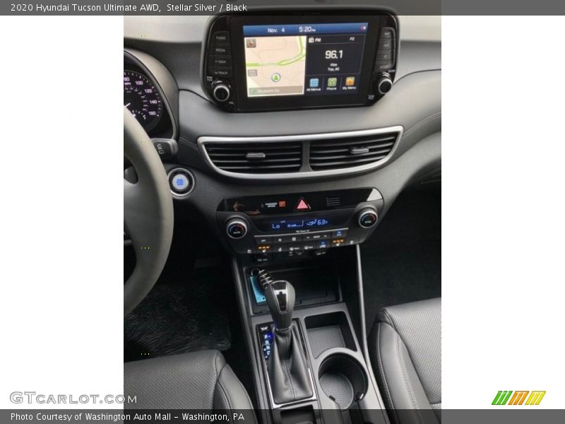Stellar Silver / Black 2020 Hyundai Tucson Ultimate AWD