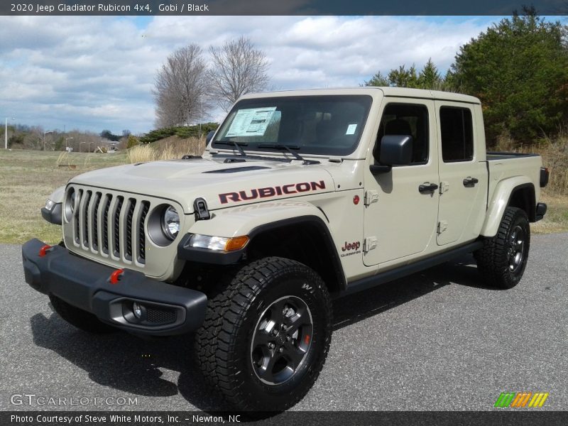 Front 3/4 View of 2020 Gladiator Rubicon 4x4