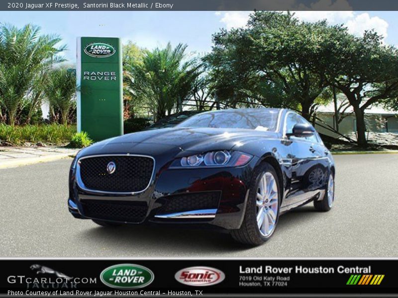 Santorini Black Metallic / Ebony 2020 Jaguar XF Prestige