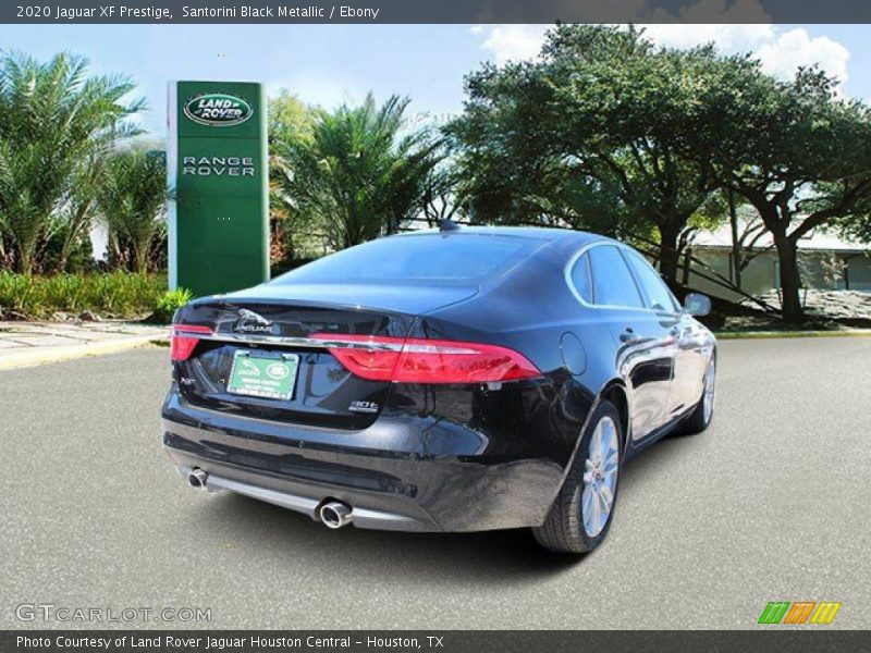 Santorini Black Metallic / Ebony 2020 Jaguar XF Prestige