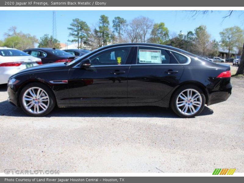 Santorini Black Metallic / Ebony 2020 Jaguar XF Prestige