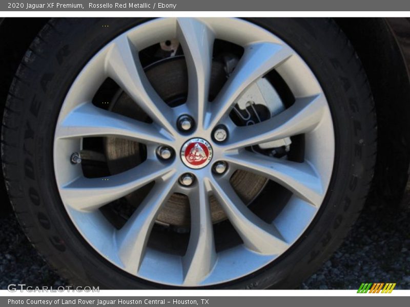 Rossello Red Metallic / Ebony 2020 Jaguar XF Premium