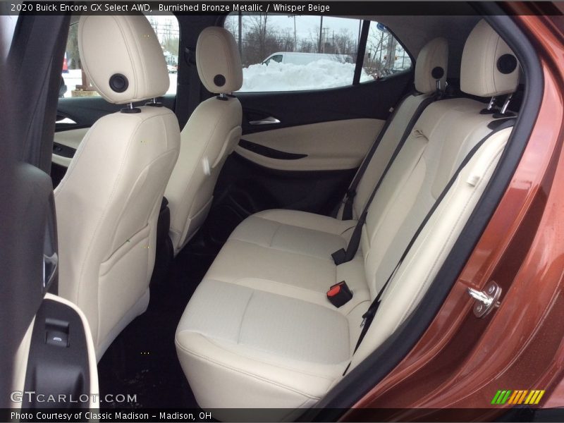 Rear Seat of 2020 Encore GX Select AWD