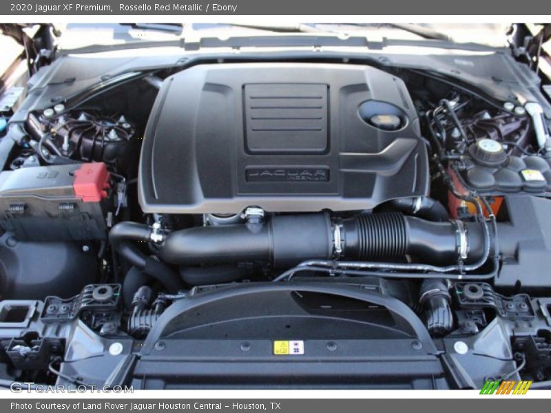 Rossello Red Metallic / Ebony 2020 Jaguar XF Premium