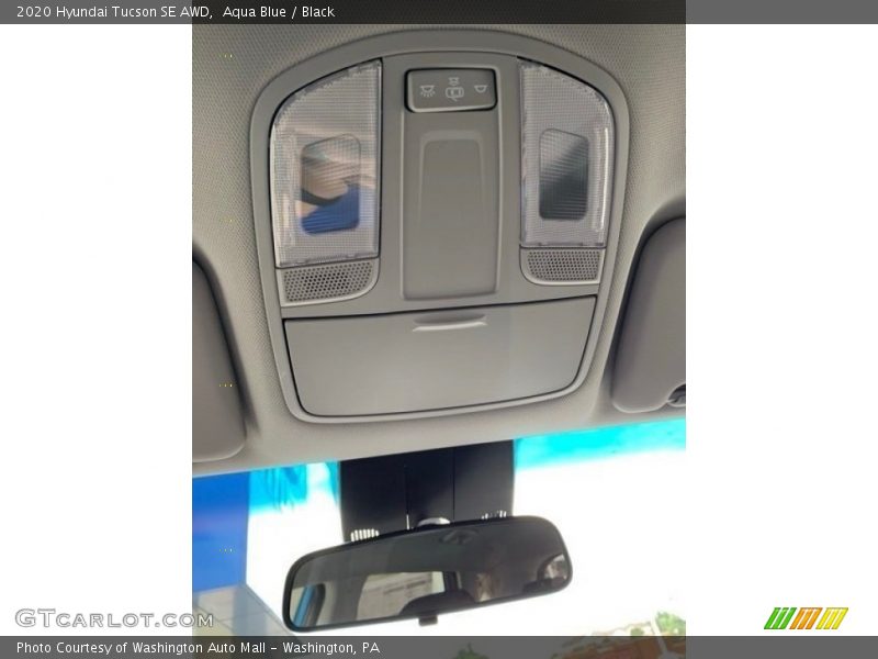 Aqua Blue / Black 2020 Hyundai Tucson SE AWD