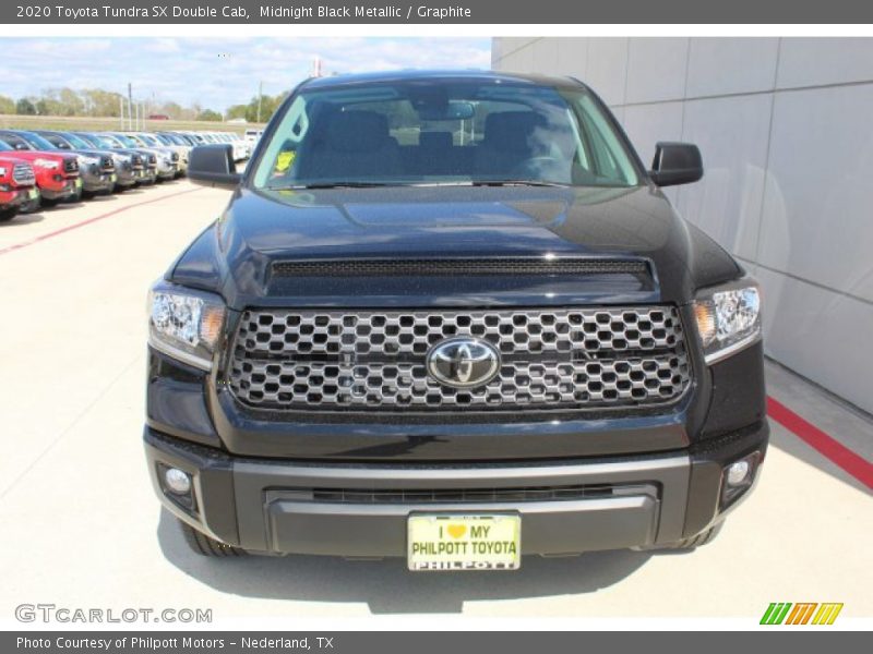Midnight Black Metallic / Graphite 2020 Toyota Tundra SX Double Cab