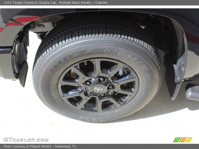 Midnight Black Metallic / Graphite 2020 Toyota Tundra SX Double Cab