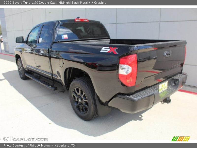 Midnight Black Metallic / Graphite 2020 Toyota Tundra SX Double Cab