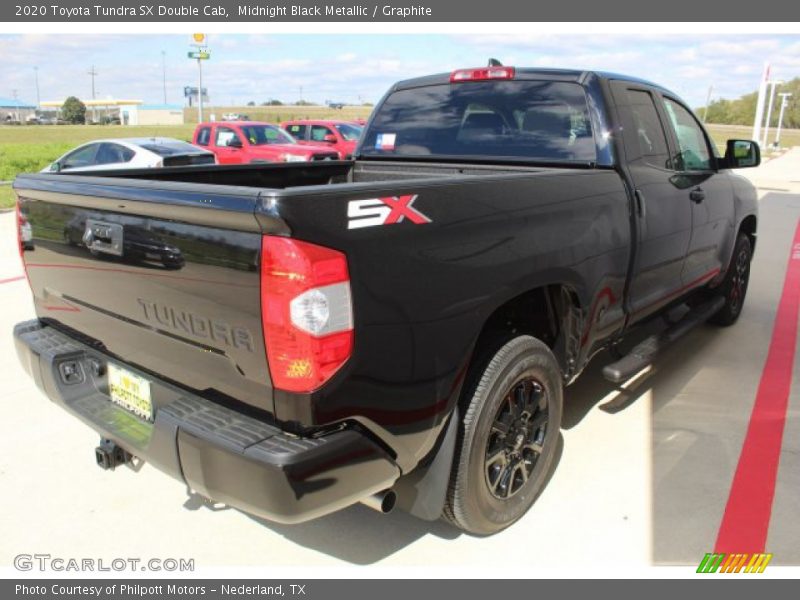 Midnight Black Metallic / Graphite 2020 Toyota Tundra SX Double Cab