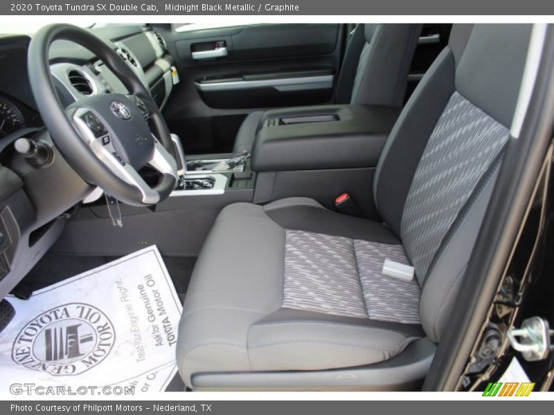 Midnight Black Metallic / Graphite 2020 Toyota Tundra SX Double Cab