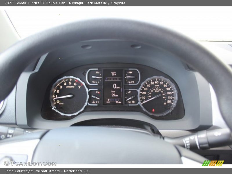 Midnight Black Metallic / Graphite 2020 Toyota Tundra SX Double Cab