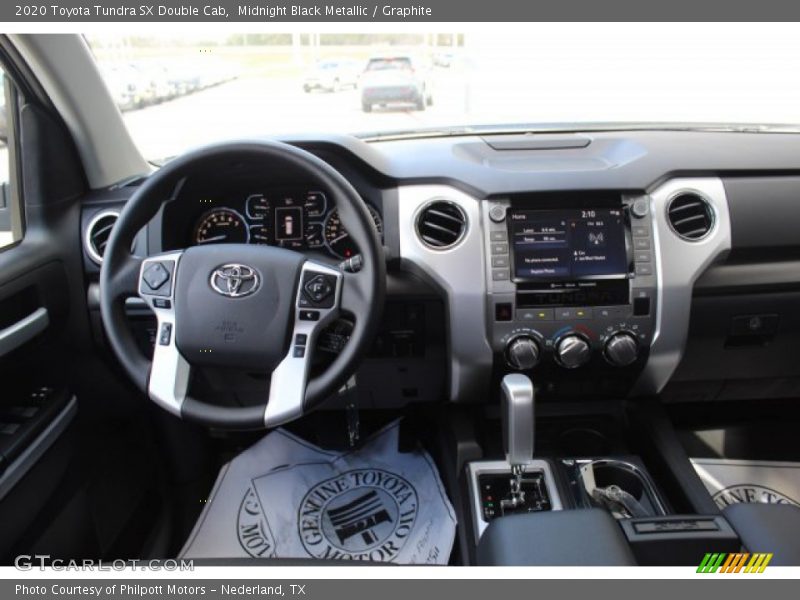 Midnight Black Metallic / Graphite 2020 Toyota Tundra SX Double Cab