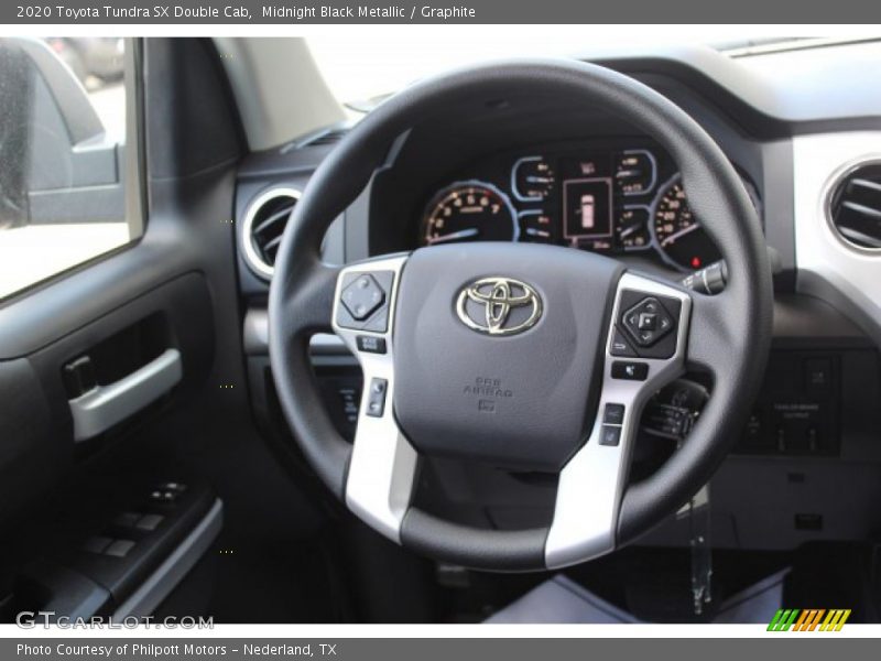Midnight Black Metallic / Graphite 2020 Toyota Tundra SX Double Cab