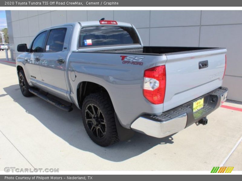 Cement / Graphite 2020 Toyota Tundra TSS Off Road CrewMax