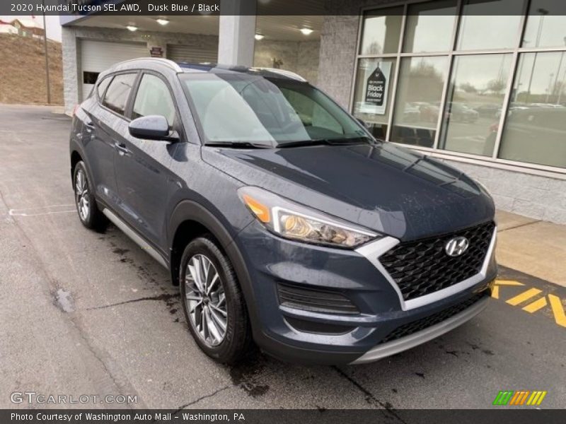 Dusk Blue / Black 2020 Hyundai Tucson SEL AWD