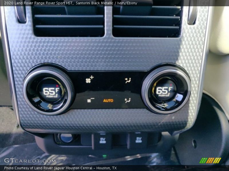 Santorini Black Metallic / Ivory/Ebony 2020 Land Rover Range Rover Sport HST