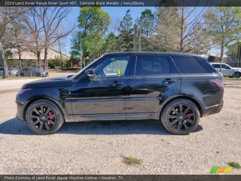Santorini Black Metallic / Ivory/Ebony 2020 Land Rover Range Rover Sport HST