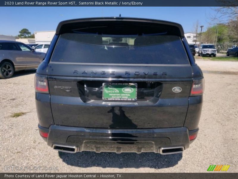 Santorini Black Metallic / Ivory/Ebony 2020 Land Rover Range Rover Sport HST