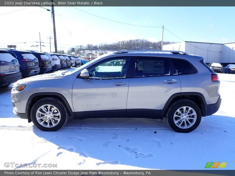 Billet Silver Metallic / Black 2020 Jeep Cherokee Latitude